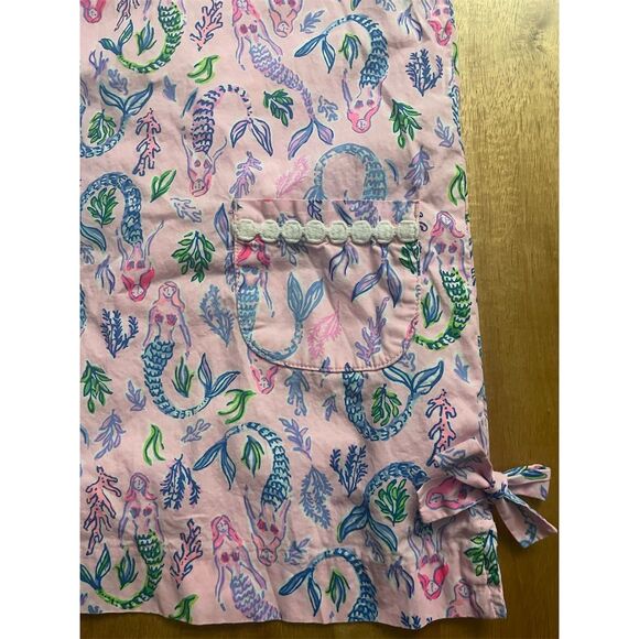 Lilly Pulitzer Toddler Mermaid Shift Dress Girls Size 6 Party Sleeveless - Picture 4 of 5